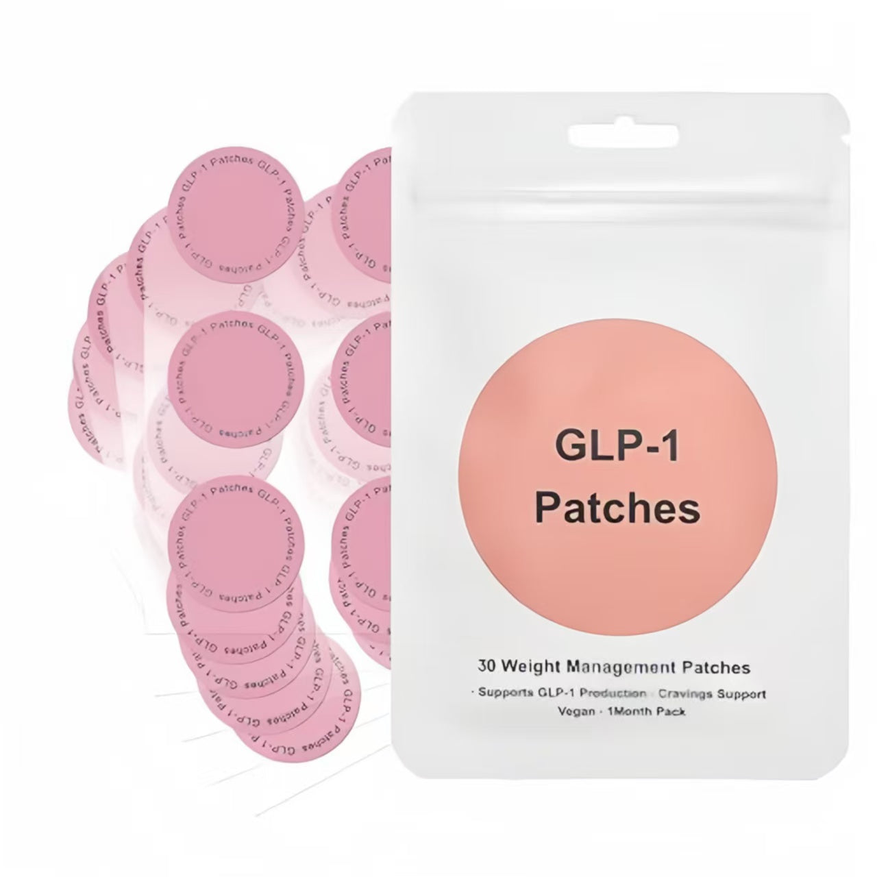Parche cosmético con ingredientes naturales GLP-1