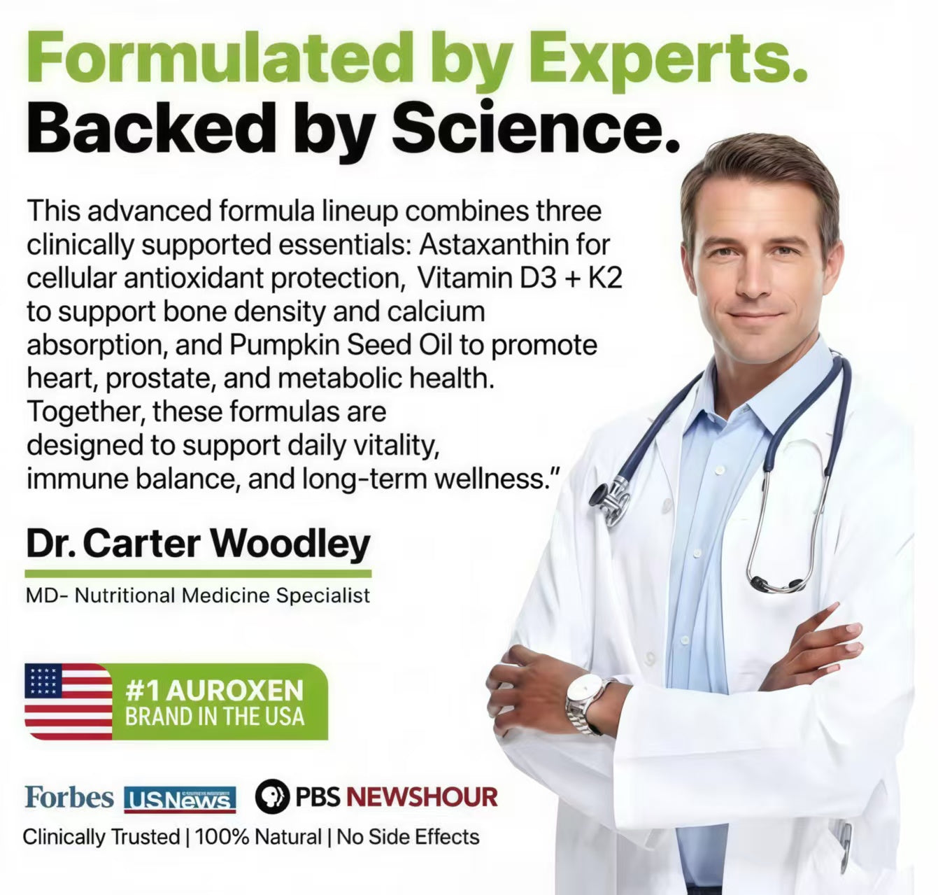 Vitamin D3 & K2 + Astaxanthin + Pumpkin Seed Oil Bundle