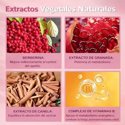 Parche cosmético con ingredientes naturales GLP-1