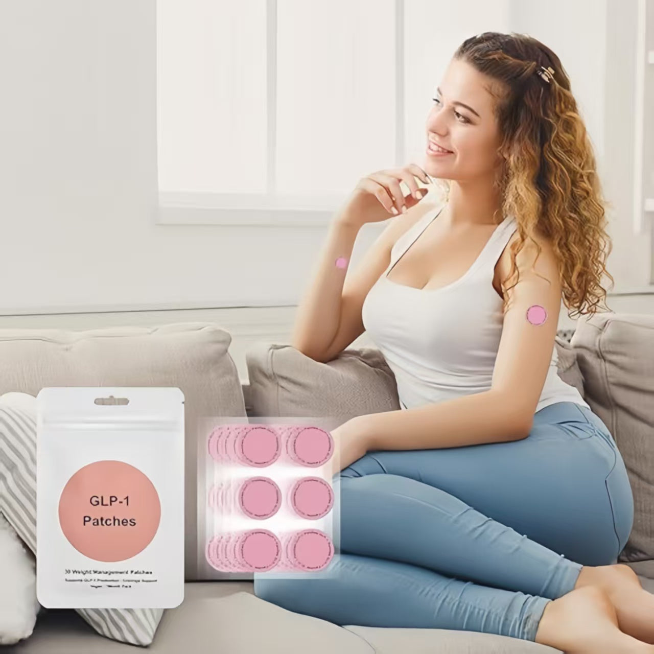 GLP-1  Natural Ingredients Cosmetic Patch