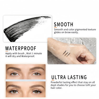 LUXE GECOMO 24H Waterproof Mascara