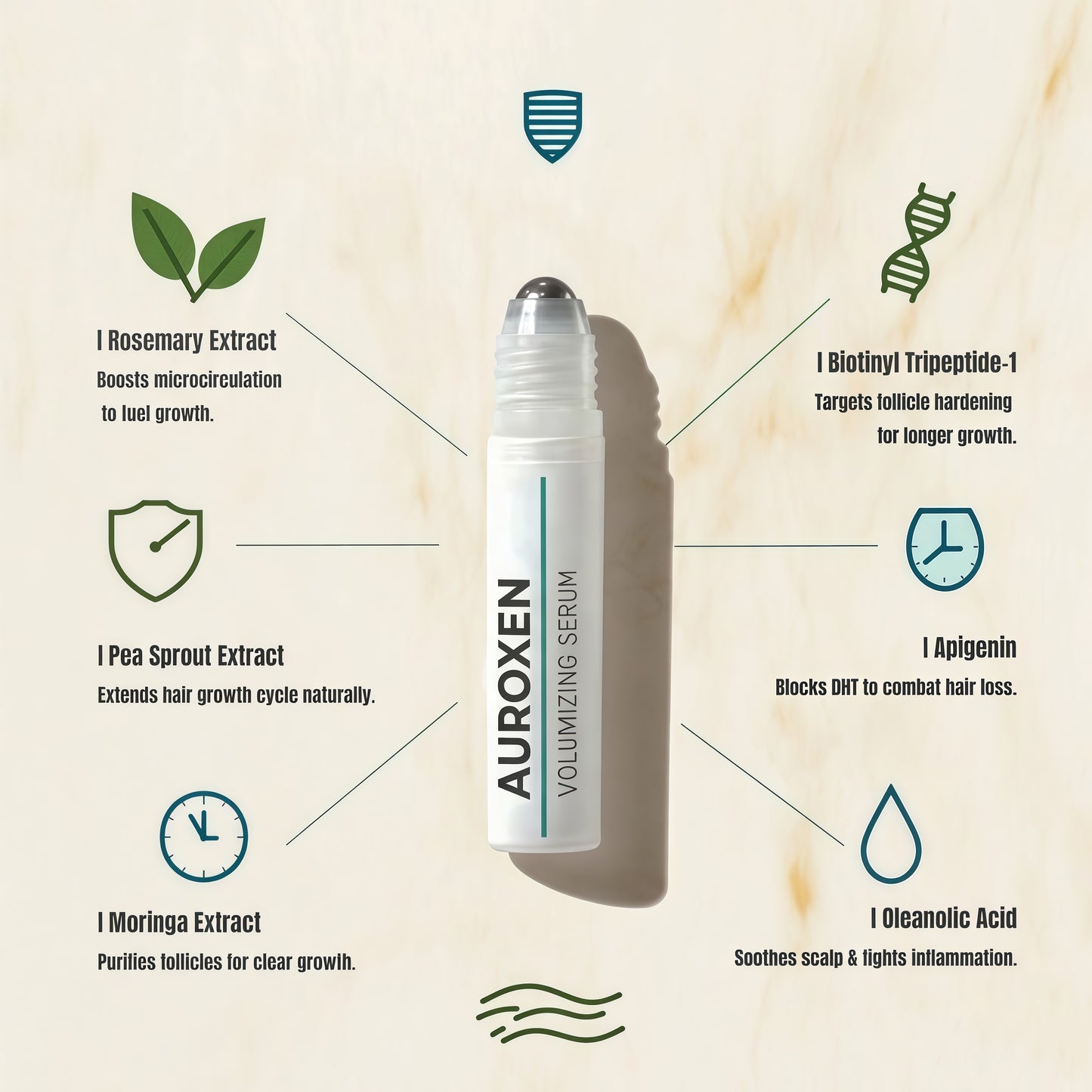 AUROXEN Scalp Renewal Roll-On