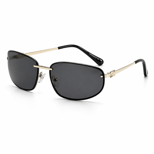 Signature Y2K Oval Sunglasses