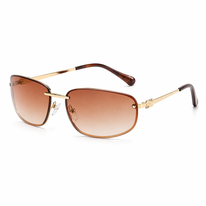 Signature Y2K Oval Sunglasses