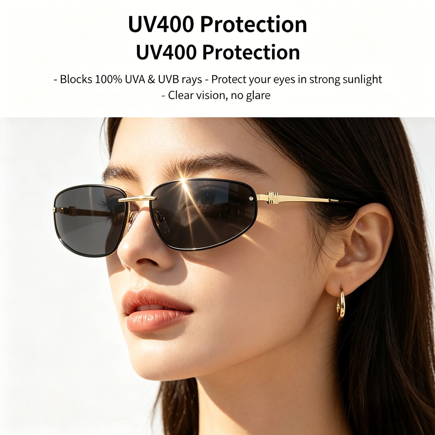 Signature Y2K Oval Sunglasses
